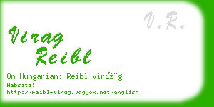 virag reibl business card